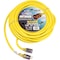 U.S. Wire & Cable SJTW Extension Cord, 10 AWG, Outdoor, 10/3, 1 Outlets, 5-15R, Yellow, Vinyl, 5-15P, 100 ft 68100 - alternate 1